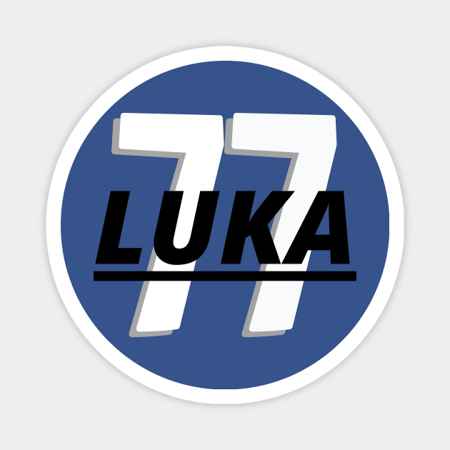 LUKA 77- Dallas Mavs T-shirt/tanks Magnet by Just4U